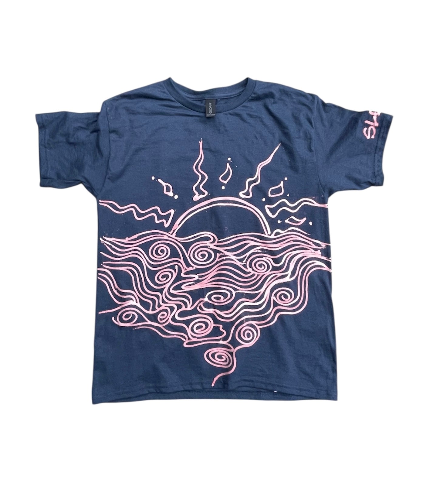 Psychedelic sunset tee