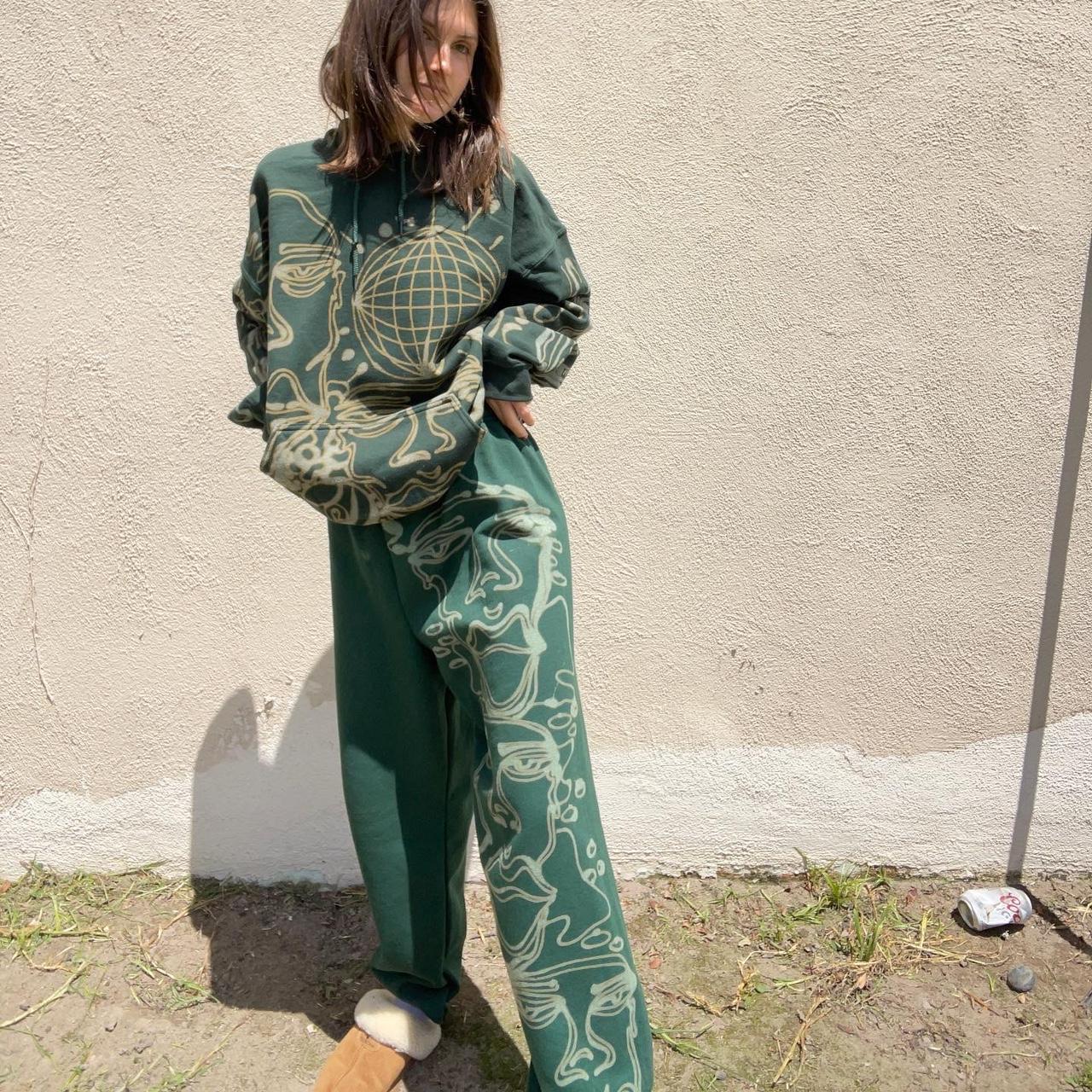 Psychedelic disco hoodie/sweatsuit