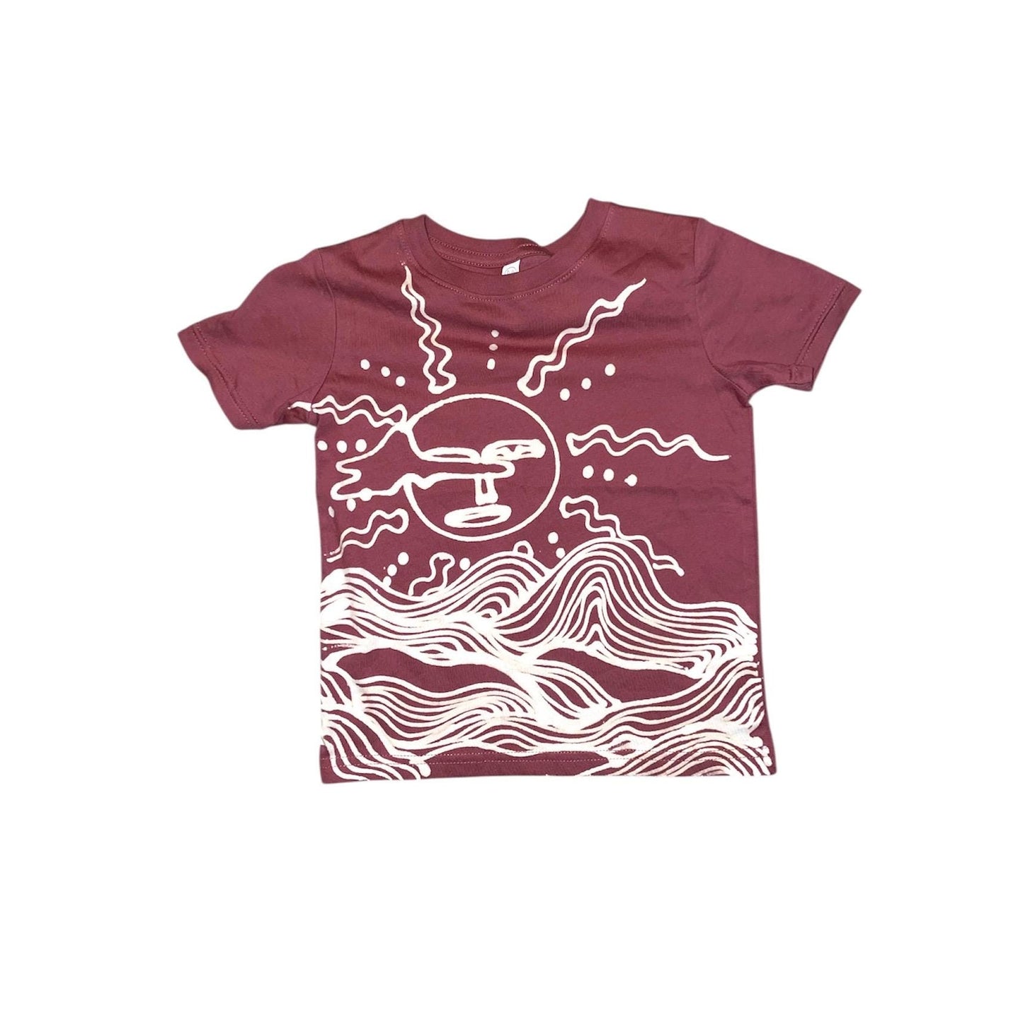 Ocean vibes  baby tee