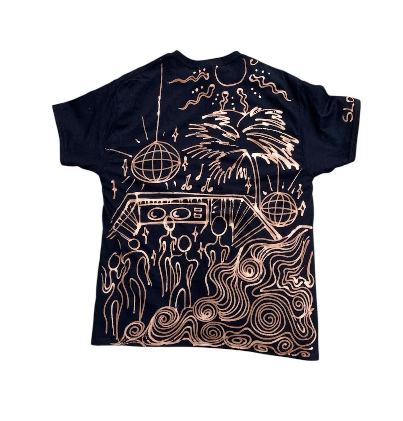 Dancing disco beach party tee