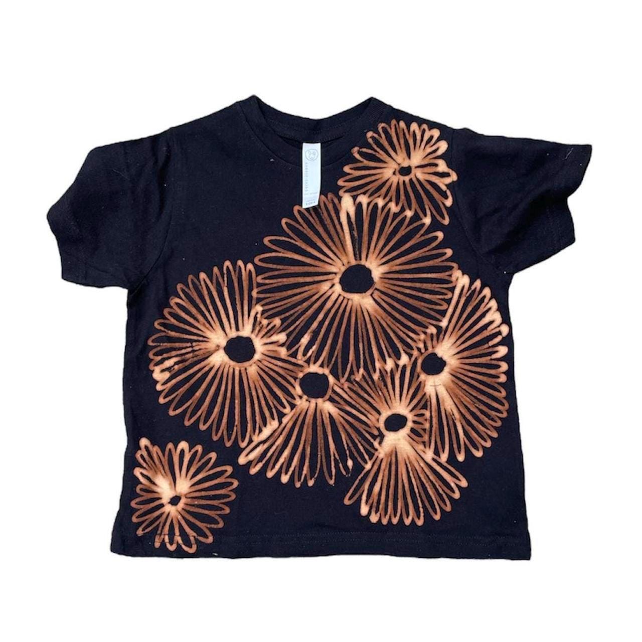 Simple floral baby tee