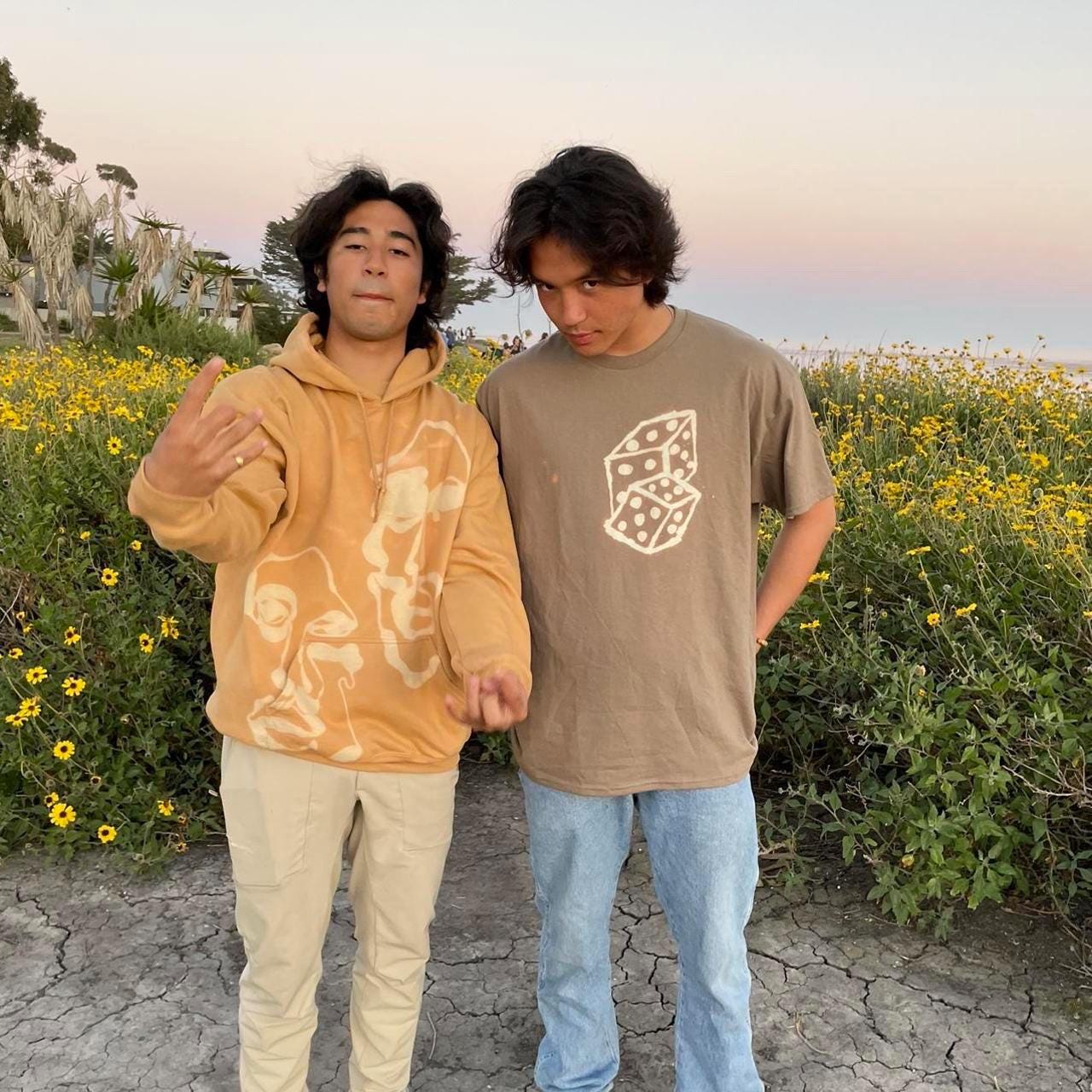 Oversized Dice tee