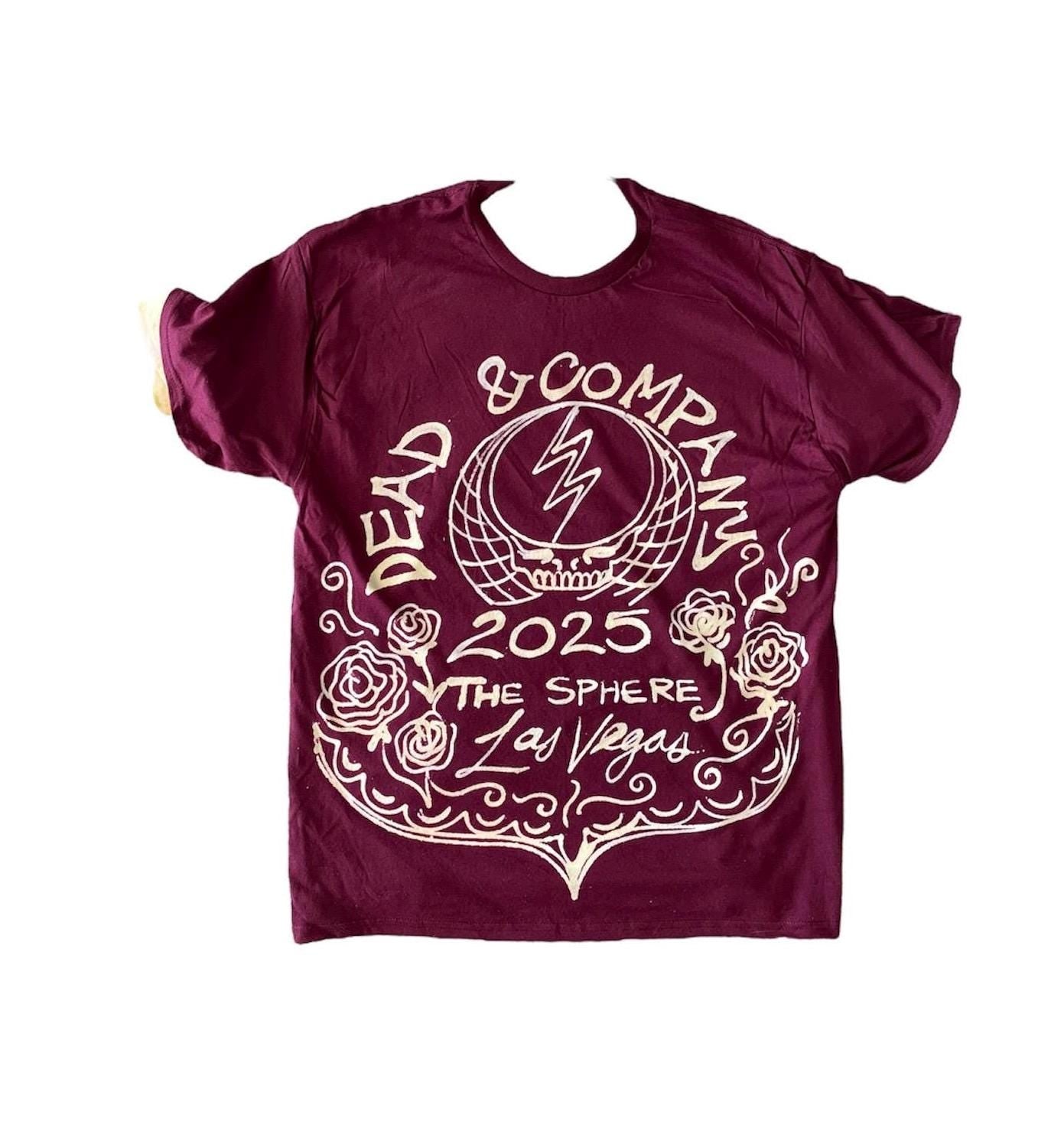 Dead and company Vegas sphere graphic tee