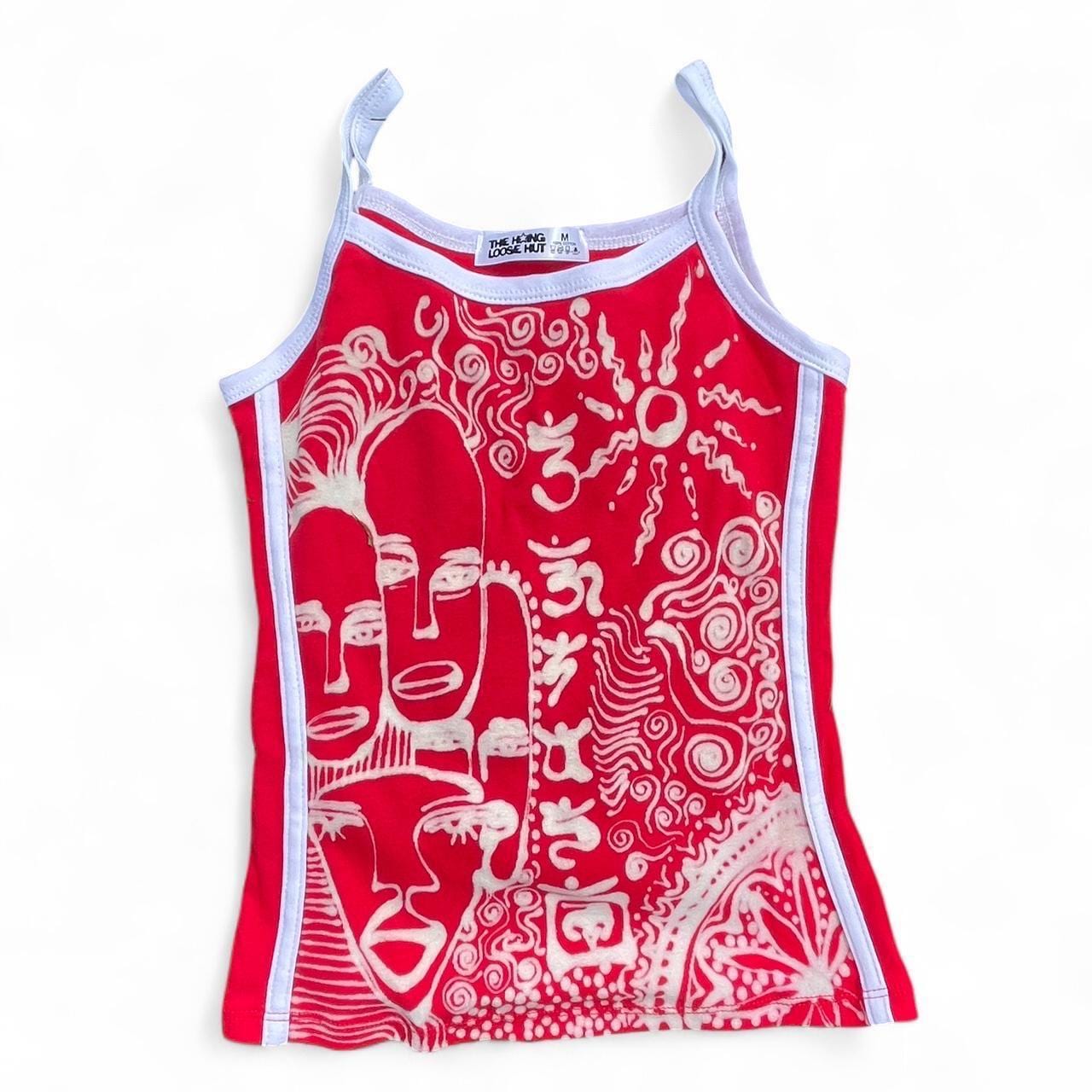 Celestial space funky tribal festival tank