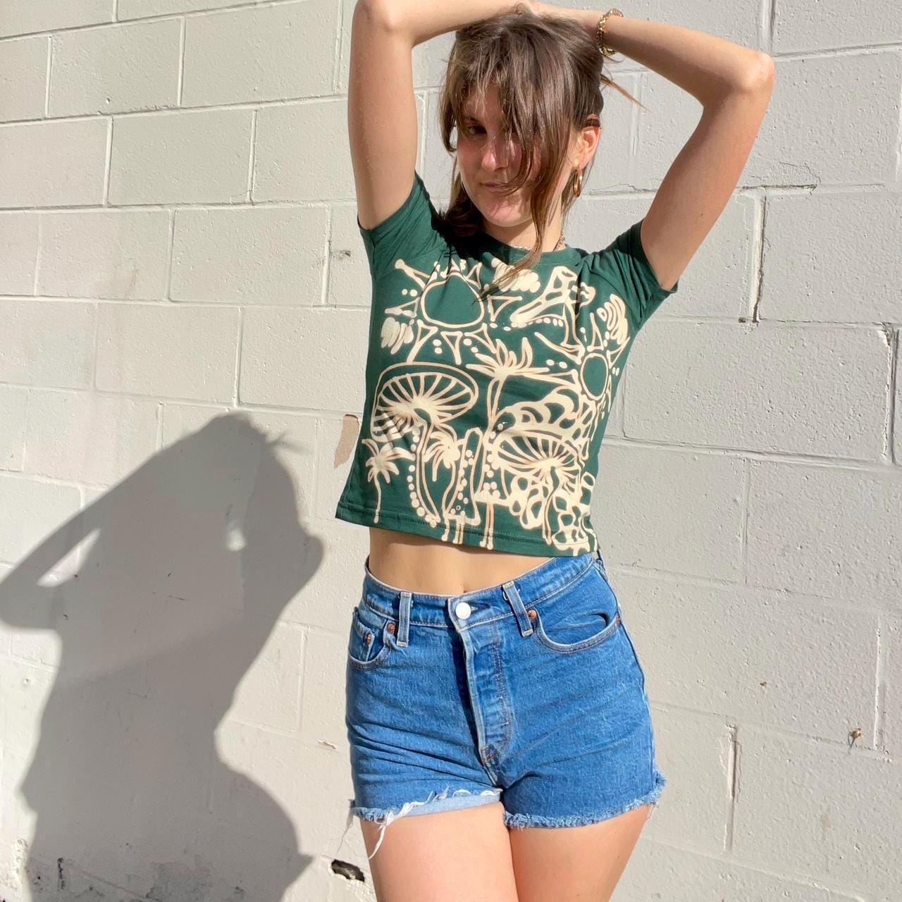 Garden celestial baby tee