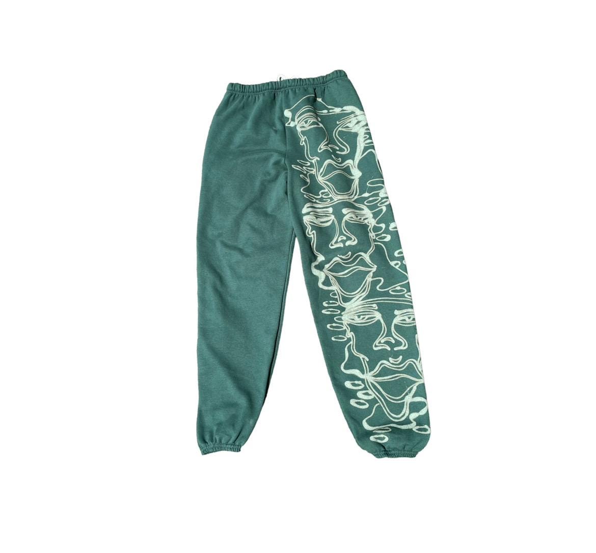 .Custom Graphic Sweatpants
