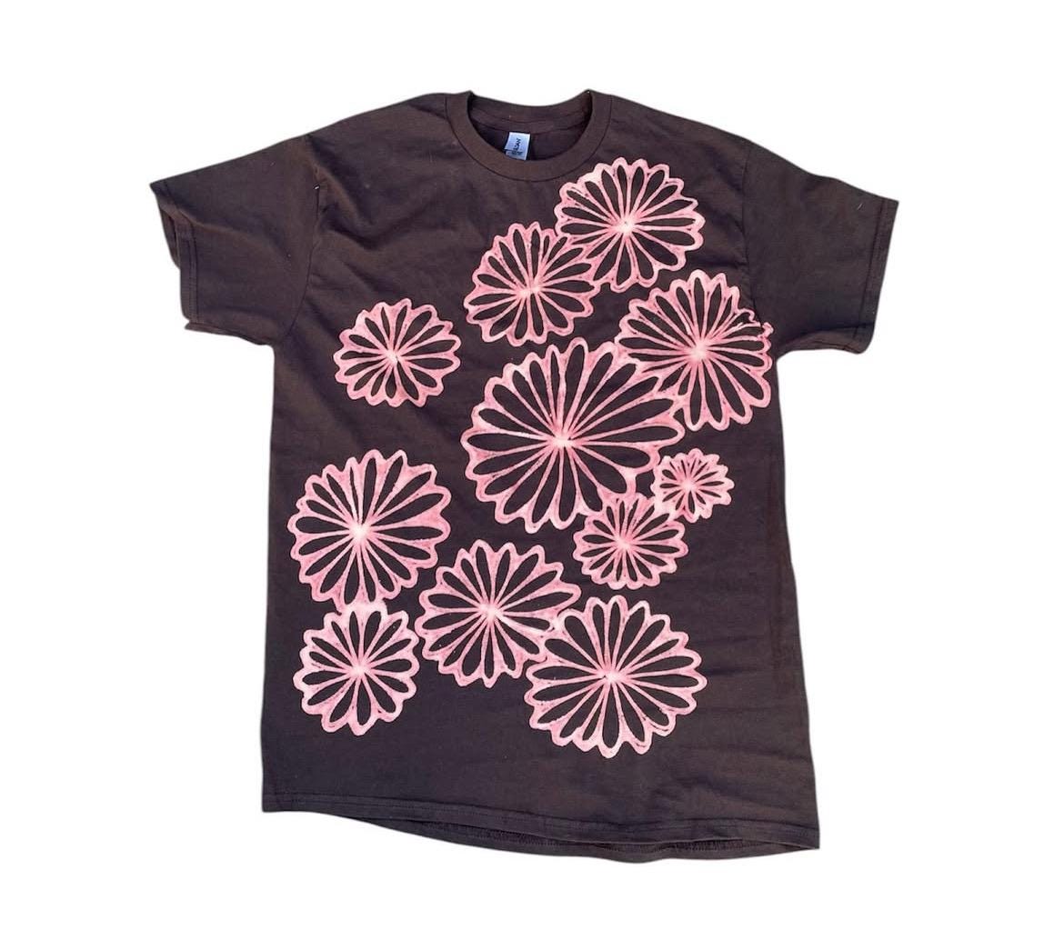 Ditsy floral graphic baby tee