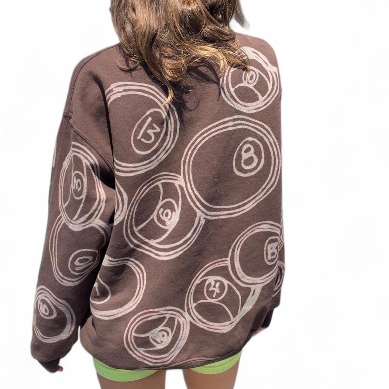 8 ball custom crewneck