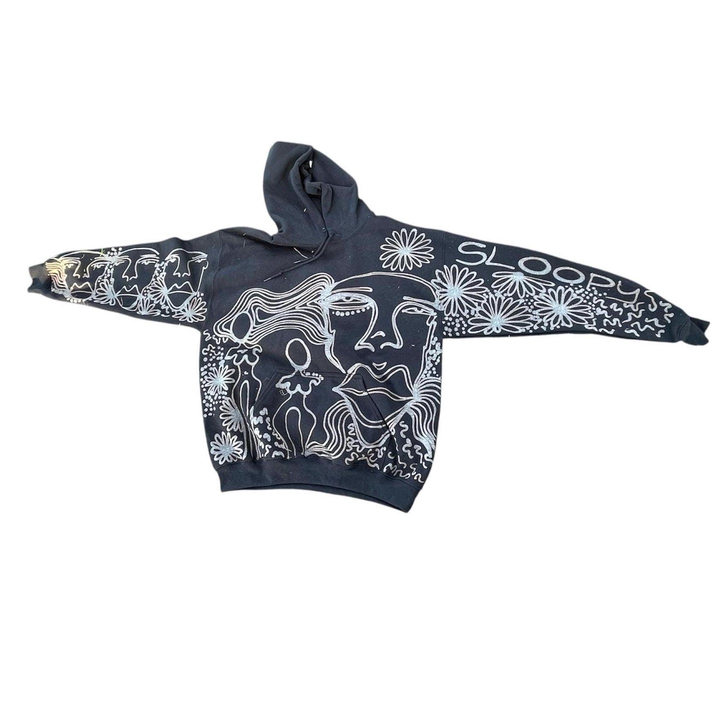 Faces and figures hoodie