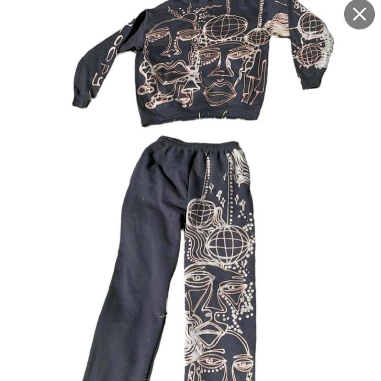 .Custom Graphic Sweatpants