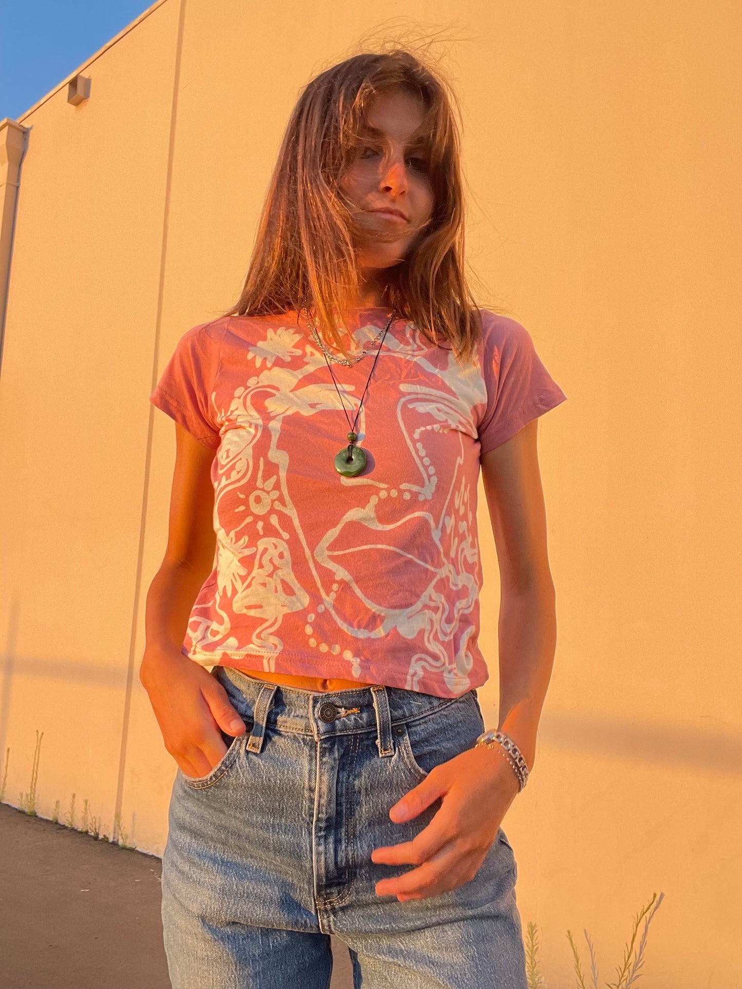Custom faces and funky patterns colorful graphic baby tees