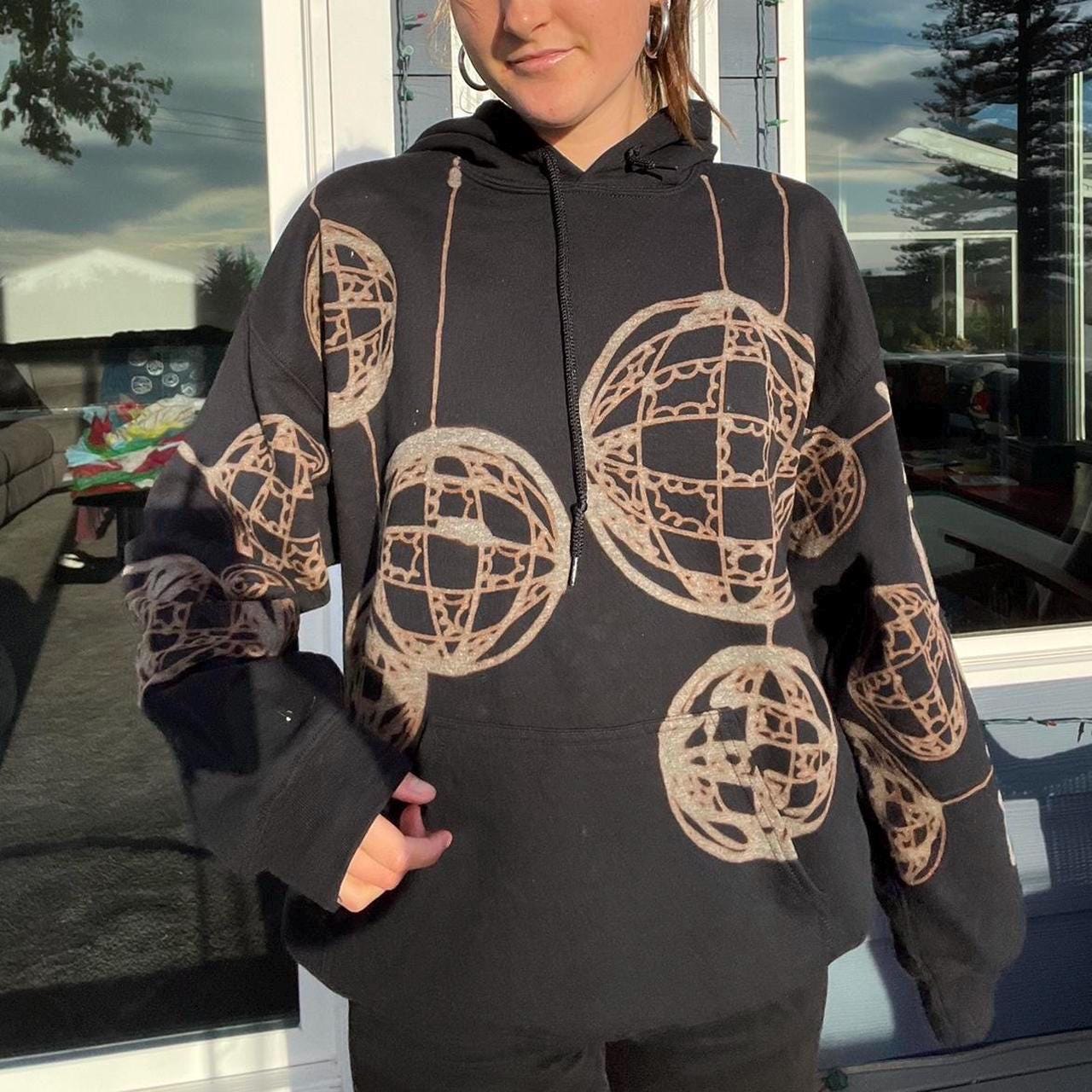 Disco graphic hoodie