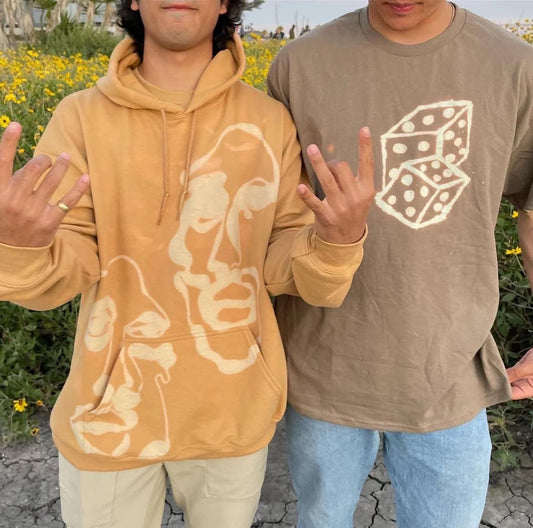 Street style faces hoodie
