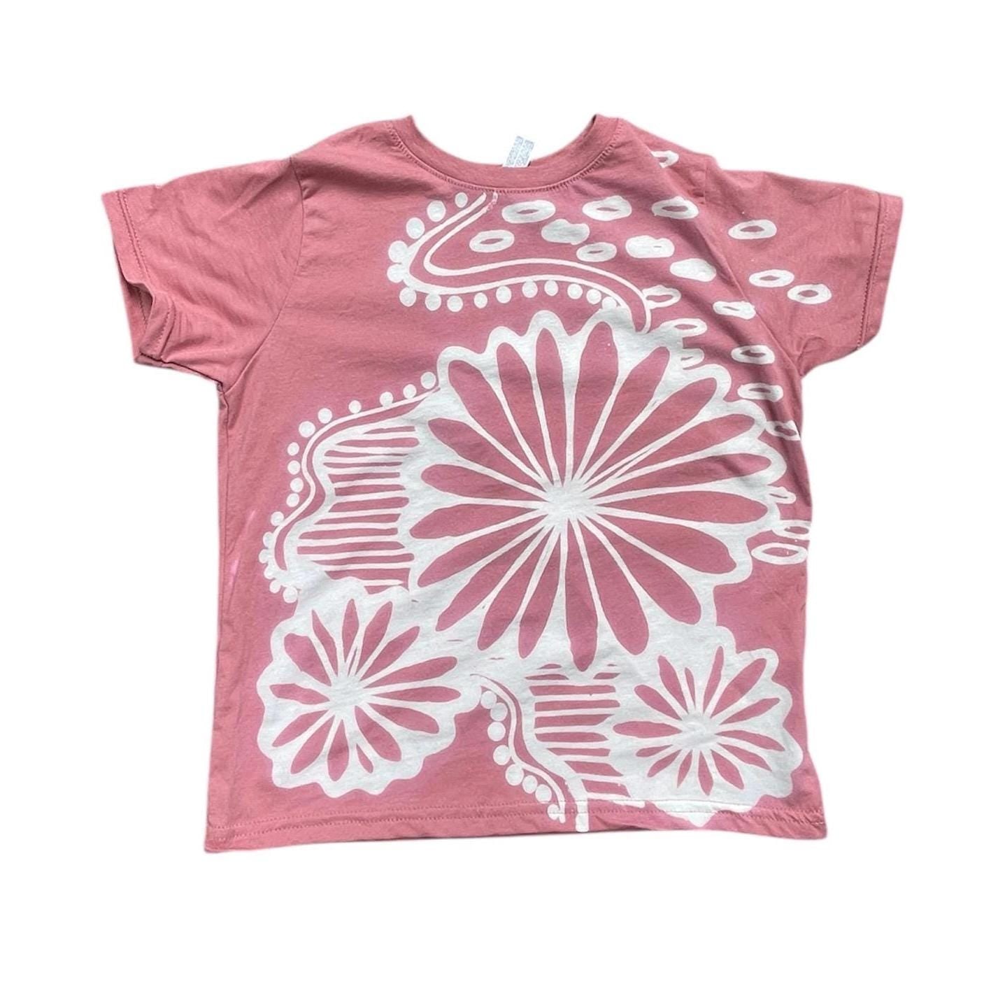 Ditsy off the shoulder floral baby tee
