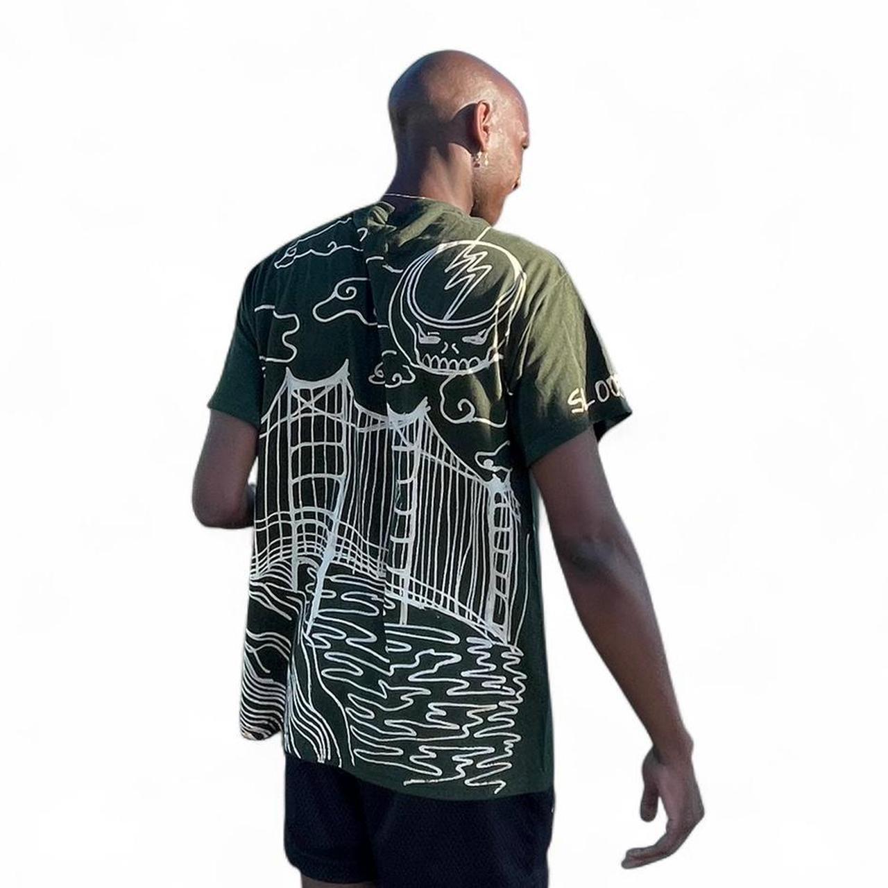 Handpainted San Fransisco skyline graphic tee