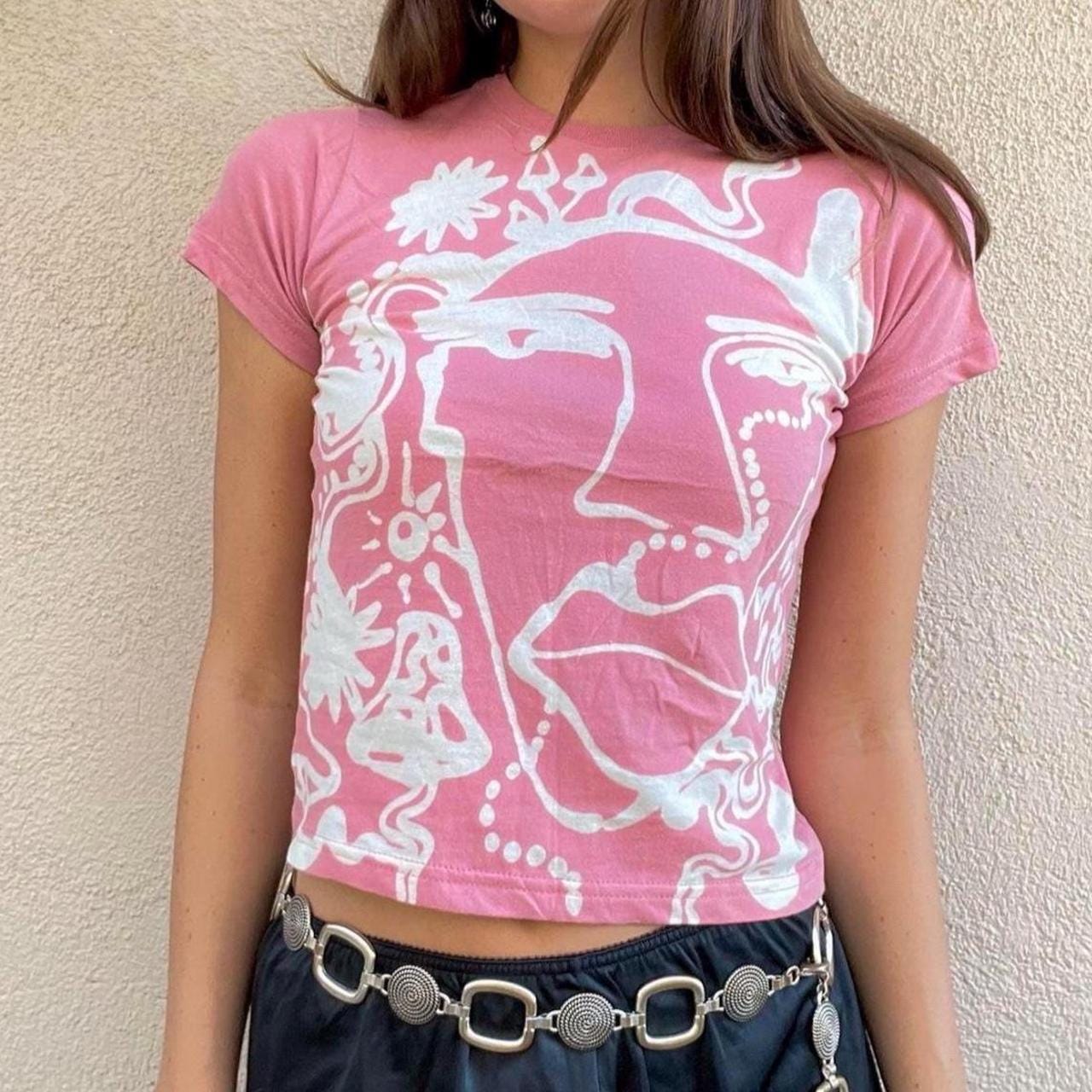 Fairy core faces baby tee